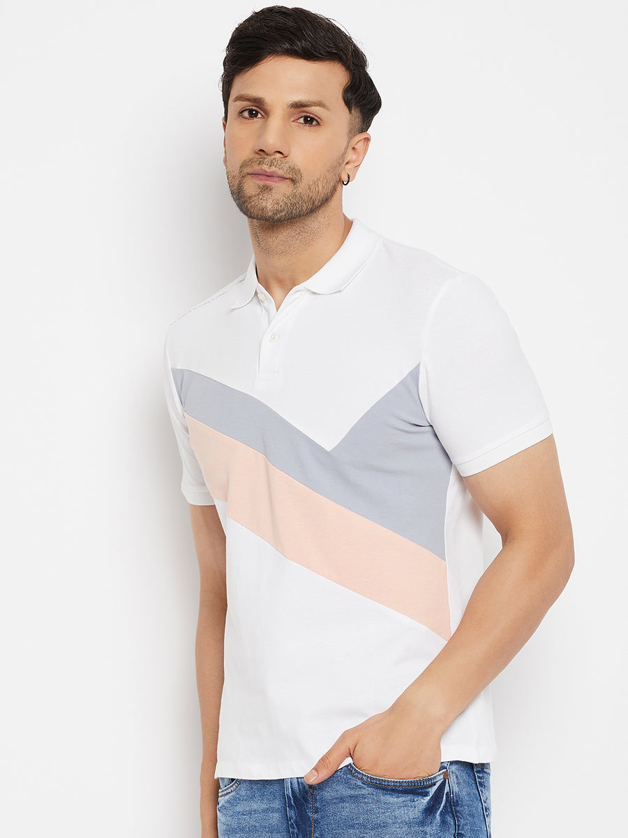 Camla White T- Shirt For Men