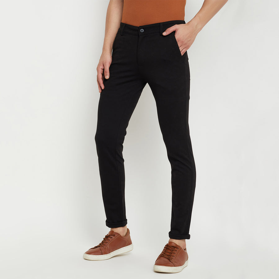 Camla Black Trouser For Men