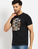 Camla Black T- Shirt For Men