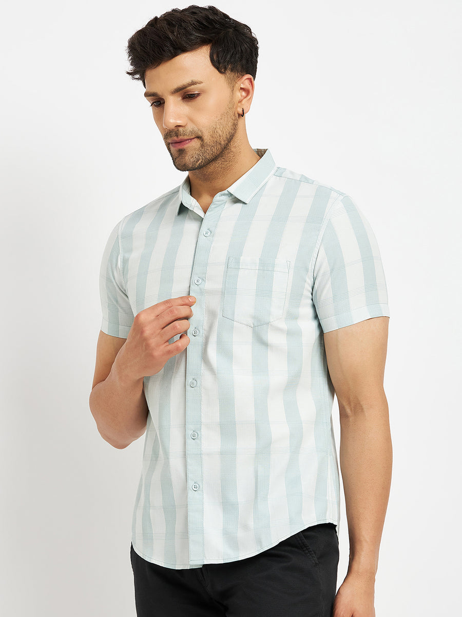 Camla Mint Shirts For Men