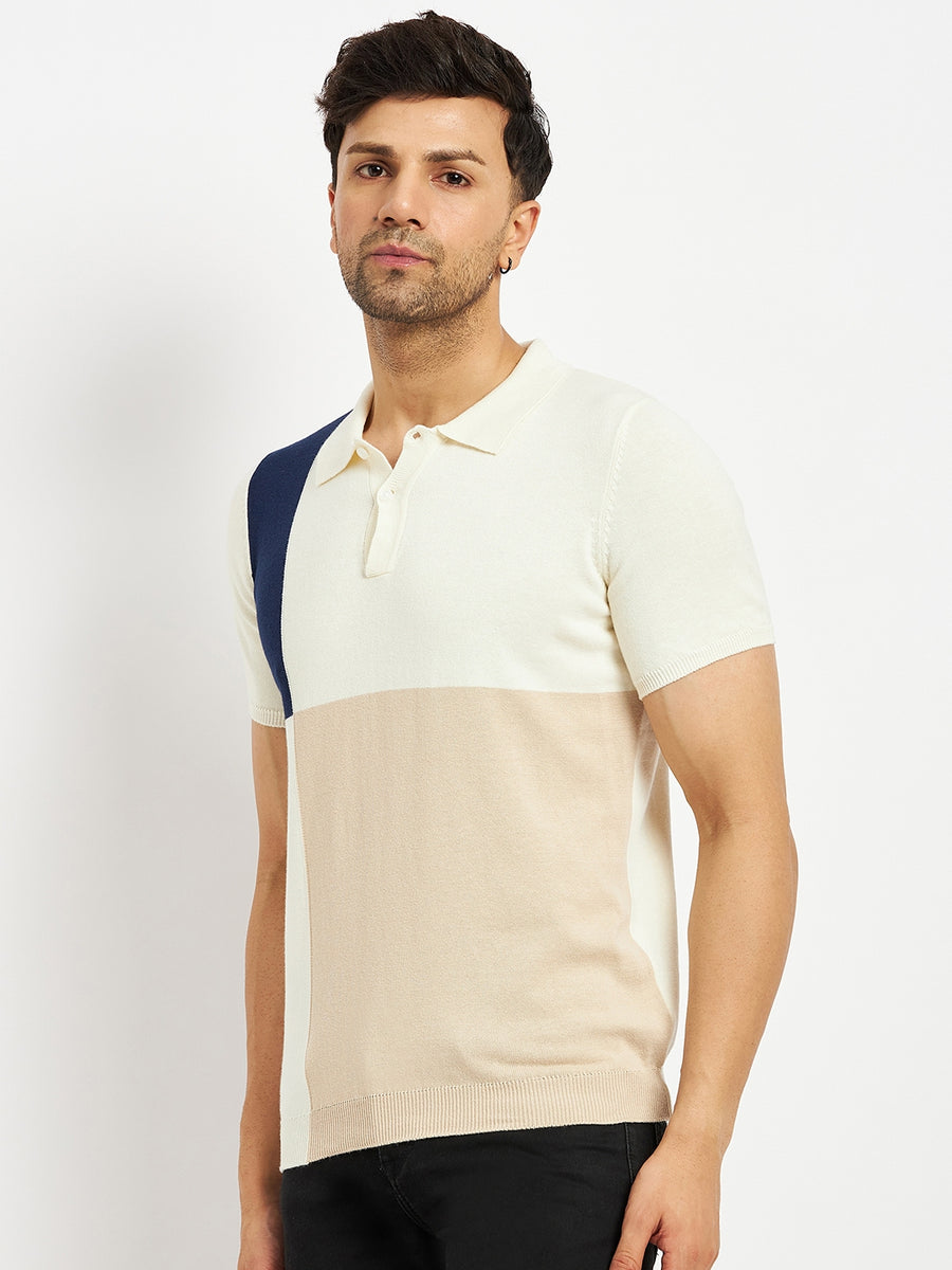 Camla Offwhite T- Shirt For Men