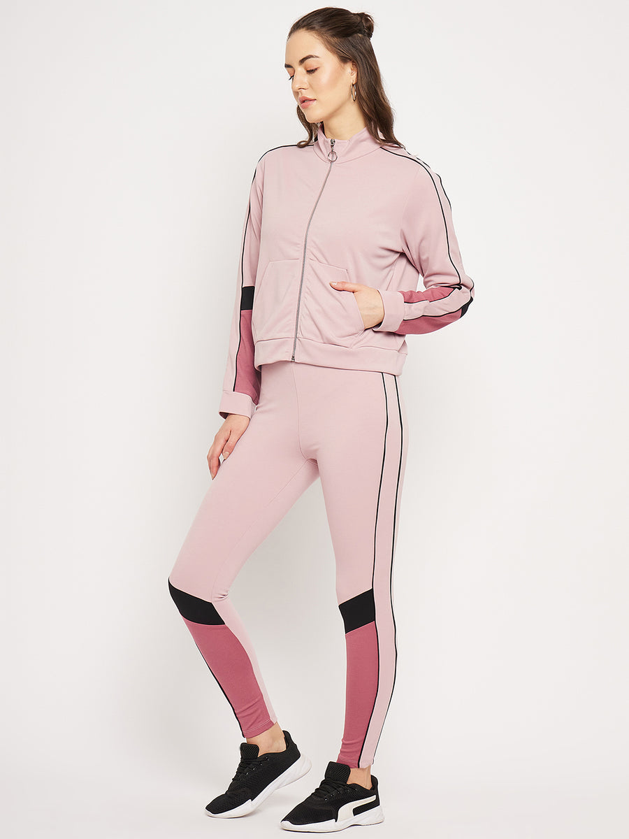 Camla Barcelona Dusty Pink Track Bottoms For Women