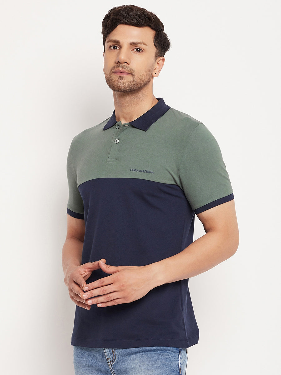 Camla Green T-Shirt For Men
