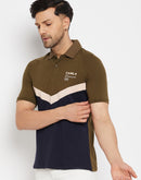 Camla Olive T- Shirt For Men