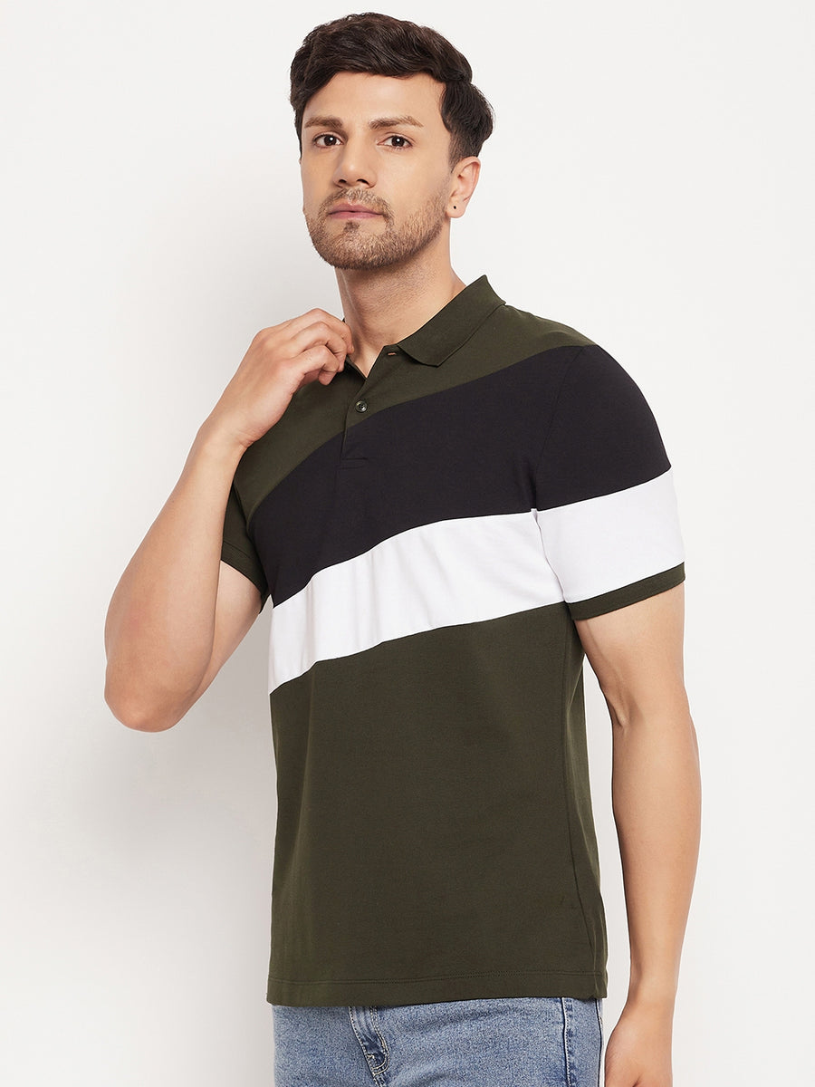 Camla Olive T-Shirt For Men