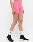 Msecret Typography Pink Running Shorts