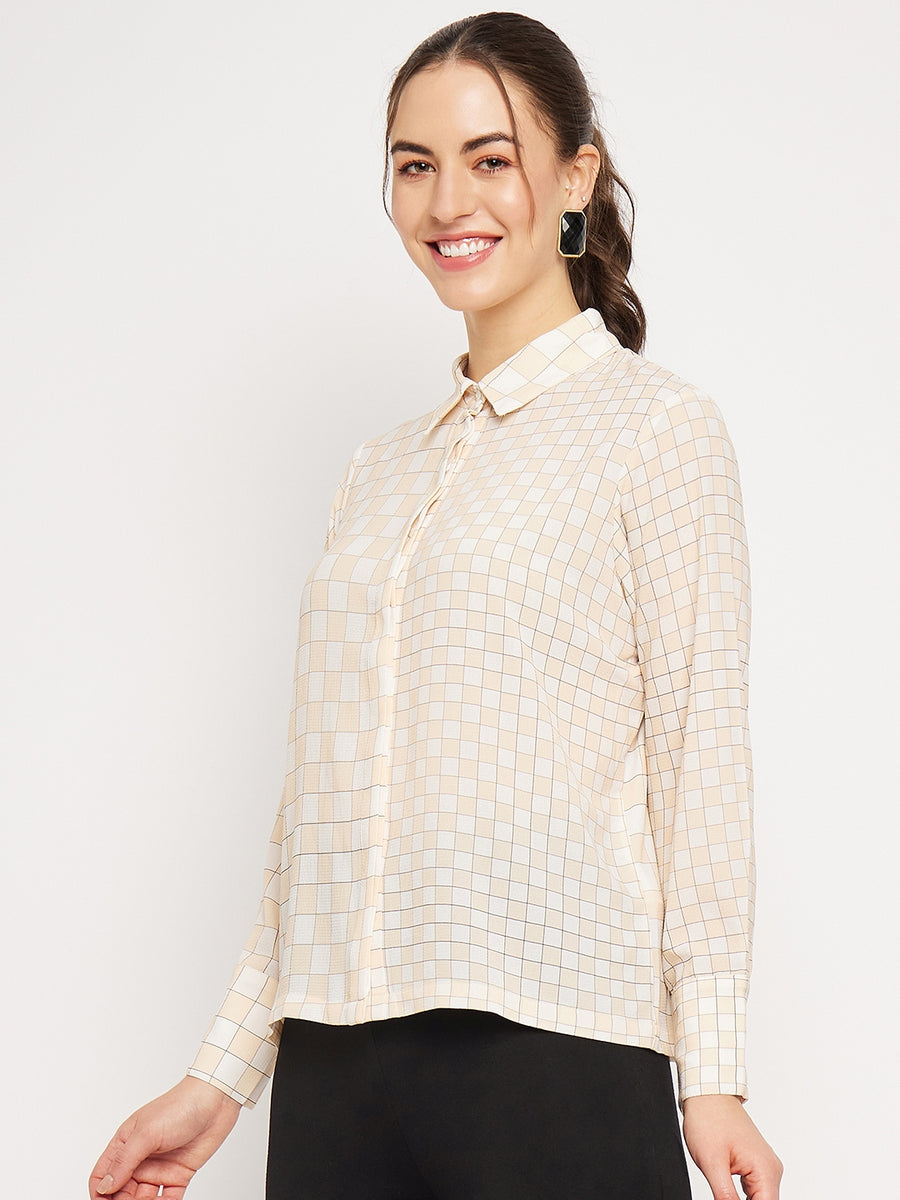 Camla Barcelona Off White Shirts For Women