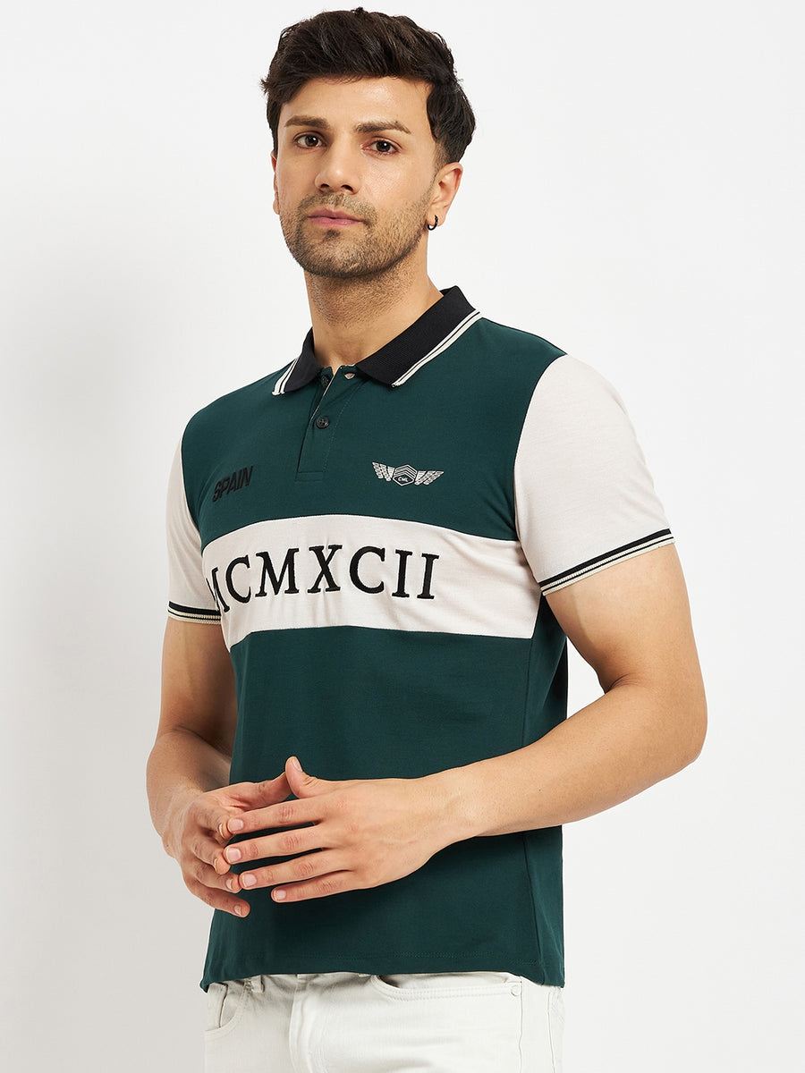 Camla Green T- Shirt For Men