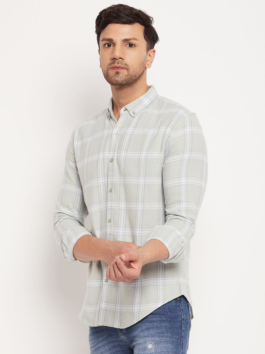 Camla Grey Shirts For Men