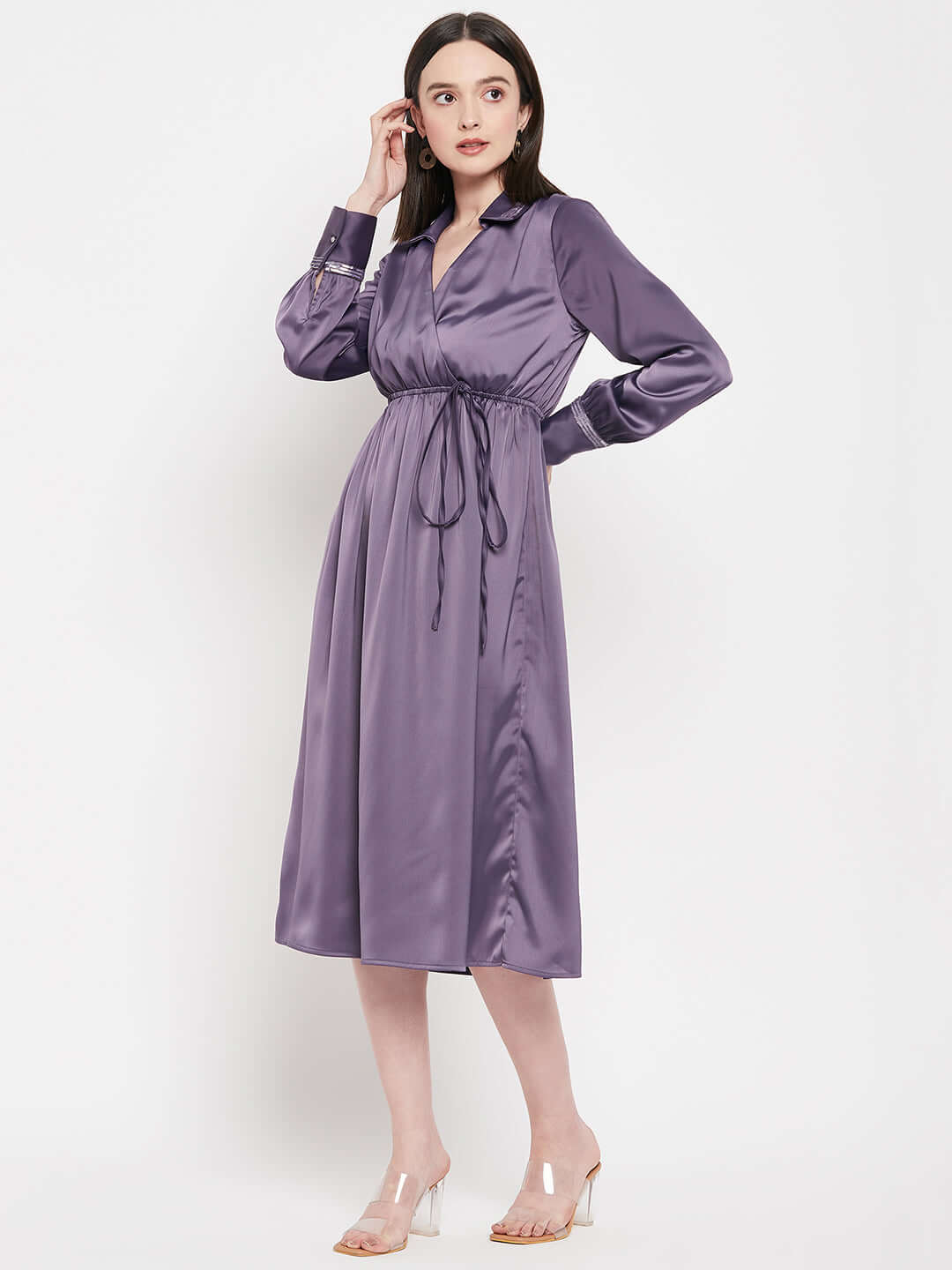 Camla Barcelona Dusty Plum Dress For Women