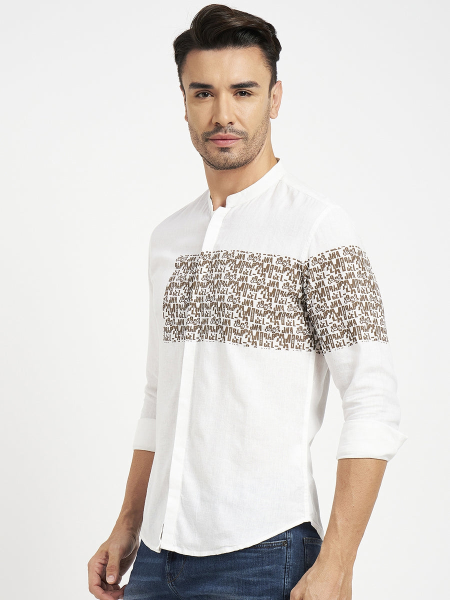 Camla Offwhite Shirts For Men