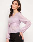 Camla Barcelona Purple Top