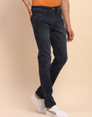 Camla Barcelona Light Fade Whiskered Navy Cotton Denim