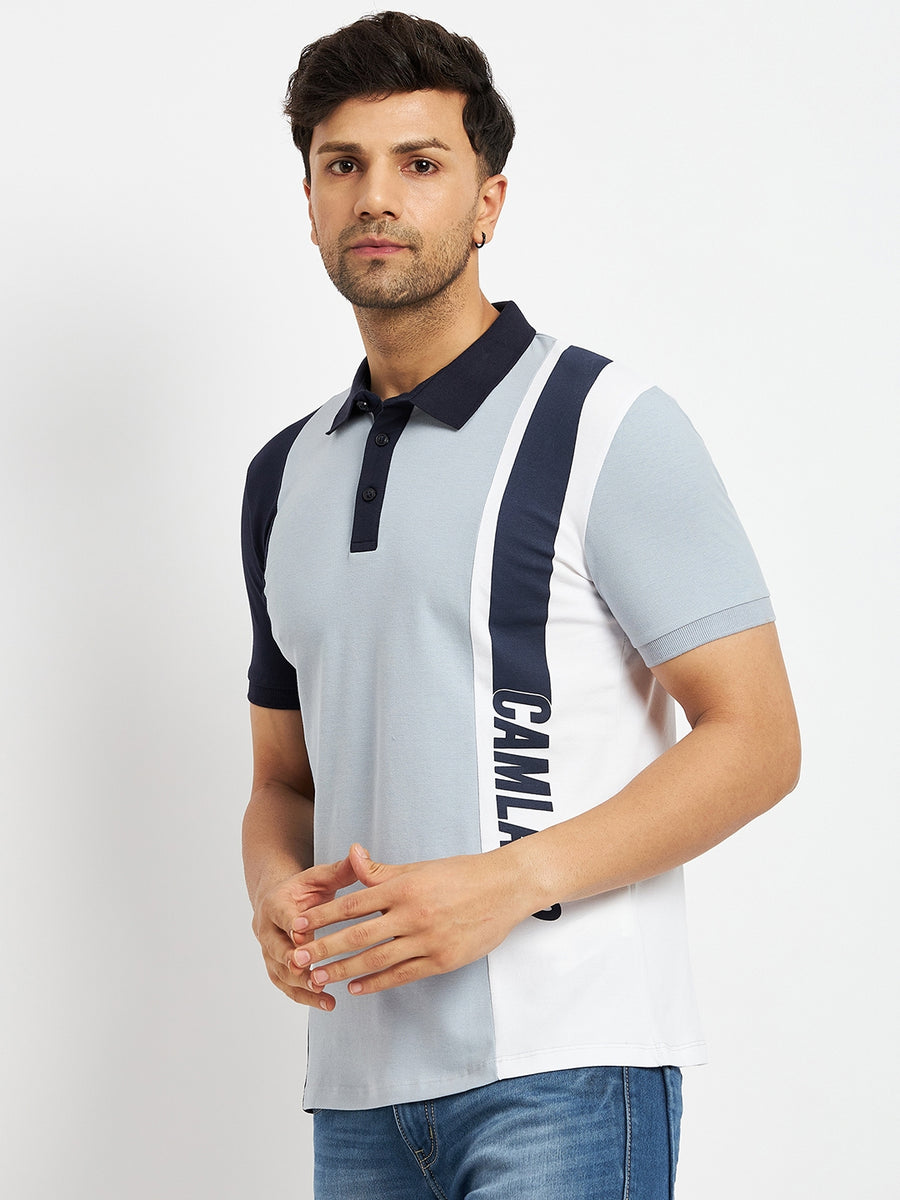 Camla Skyblue T- Shirt For Men