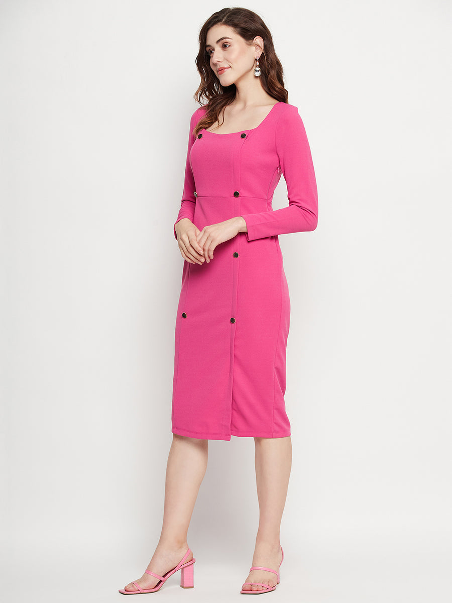 Madame Hot Pink Dress
