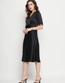 Camla Black Dress For Women