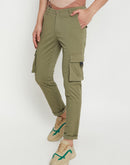 Camla Olive Cargo For Men
