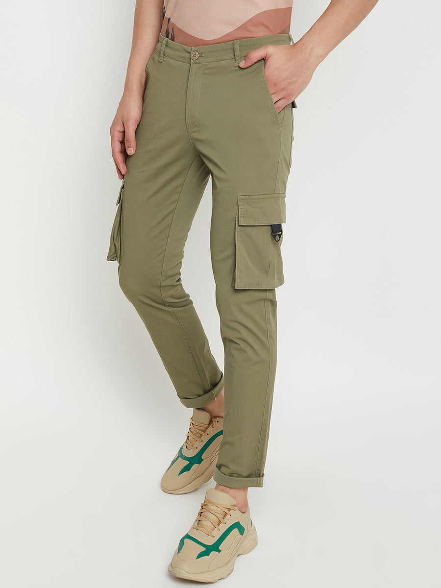 Camla Olive Cargo For Men