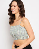 Camla Barcelona Green Top