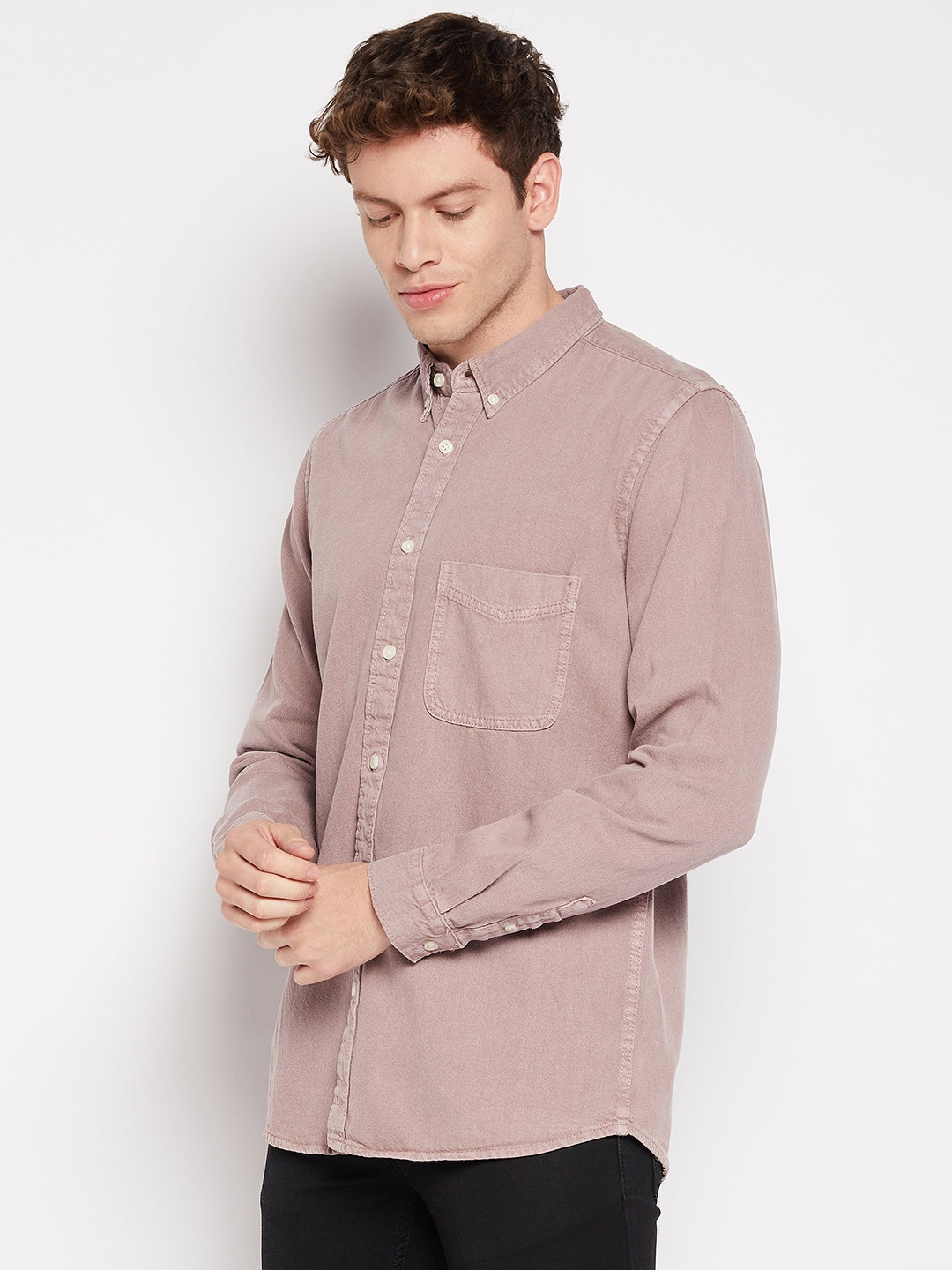 Camla Barcelona Lavender Shirt For Men