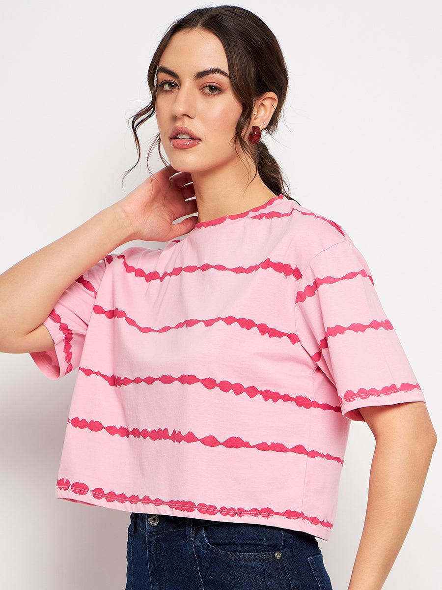 Camla Pink T- Shirt For Women