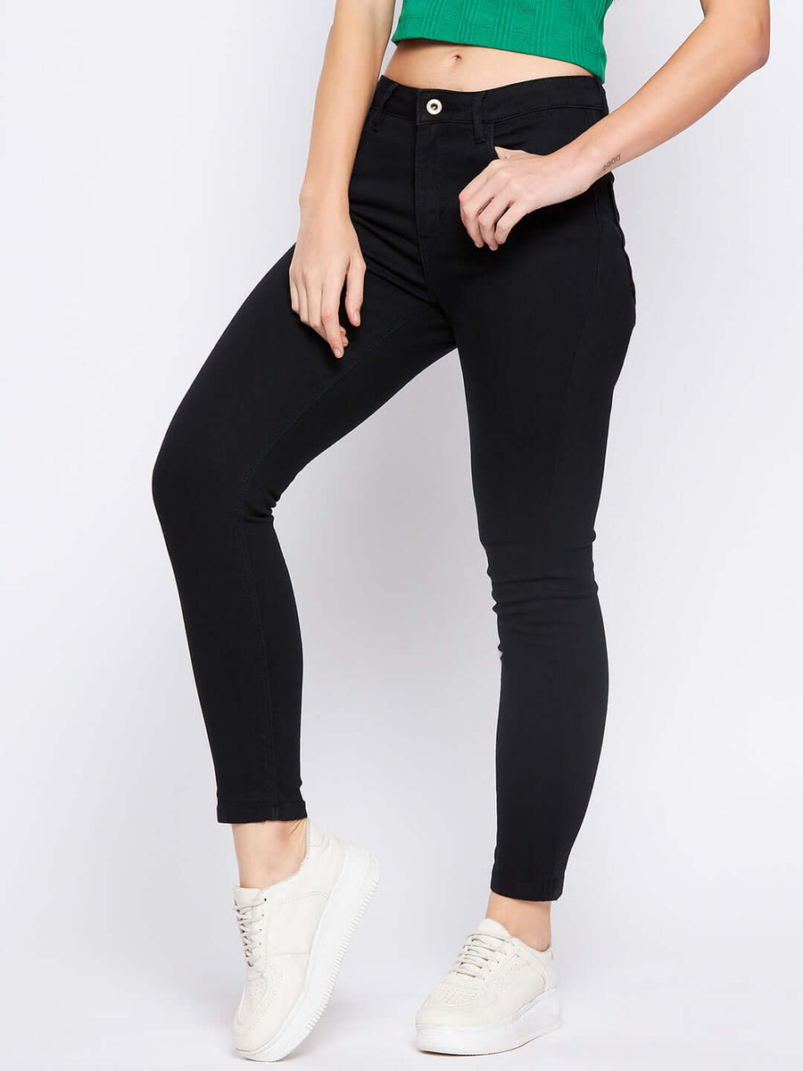 Camla Barcelona Black Skinny Fit Jeans