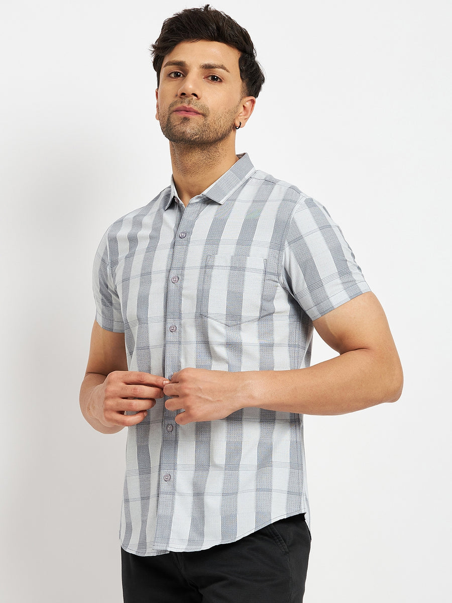 Camla Blue Shirts For Men