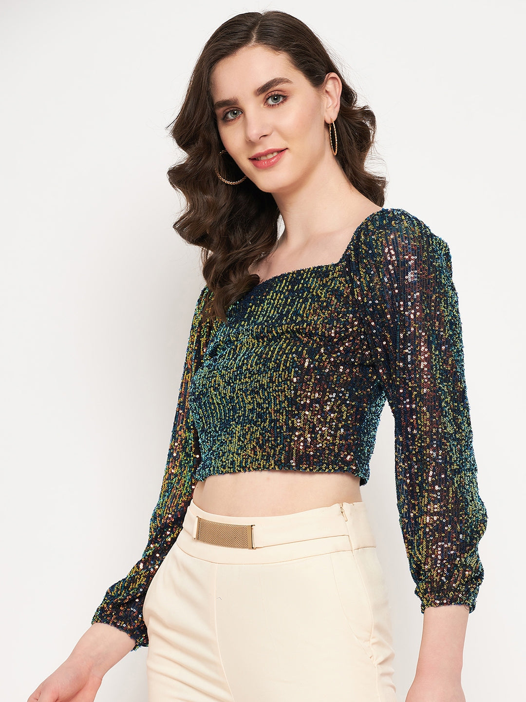 Camla Barcelona Teal Top For Women
