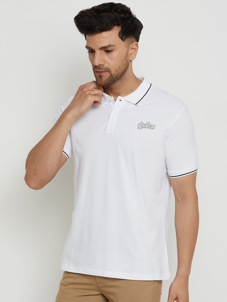 Camla White T -Shirt For Men