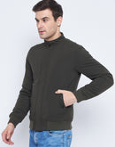 Camla Barcelona Olive Green Bomber Jacket