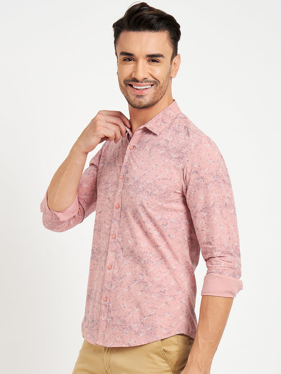 Camla Dustypink Shirts For Men