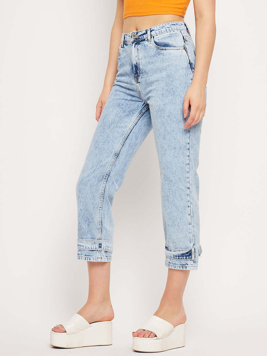 Camla Barcelona Ice Blue Denim  For Women