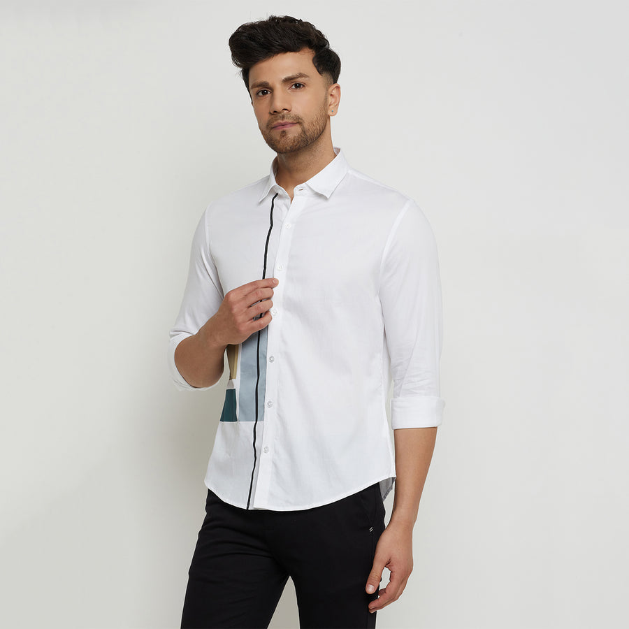 Camla White Shirt For Men