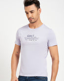 Camla Purple T- Shirt For Men