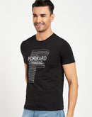 Camla Black T- Shirt For Men