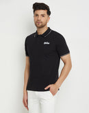Camla Black T -Shirt For Men