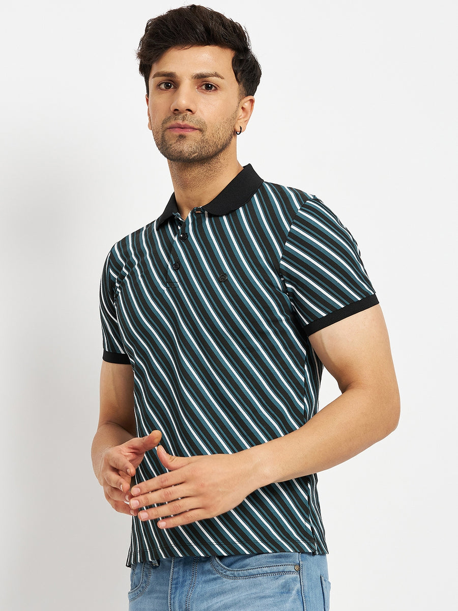 Camla Black T- Shirt For Men