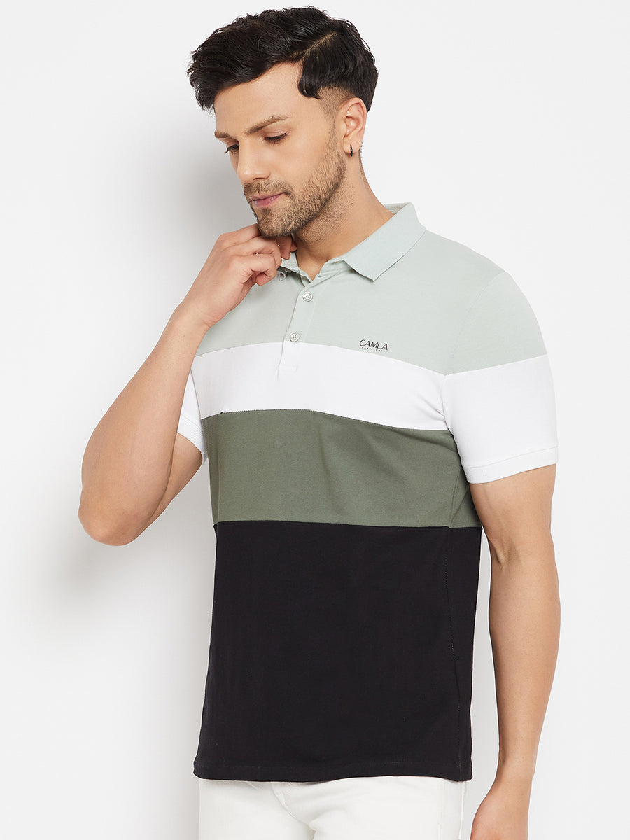 Camla Mint T- Shirt For Men