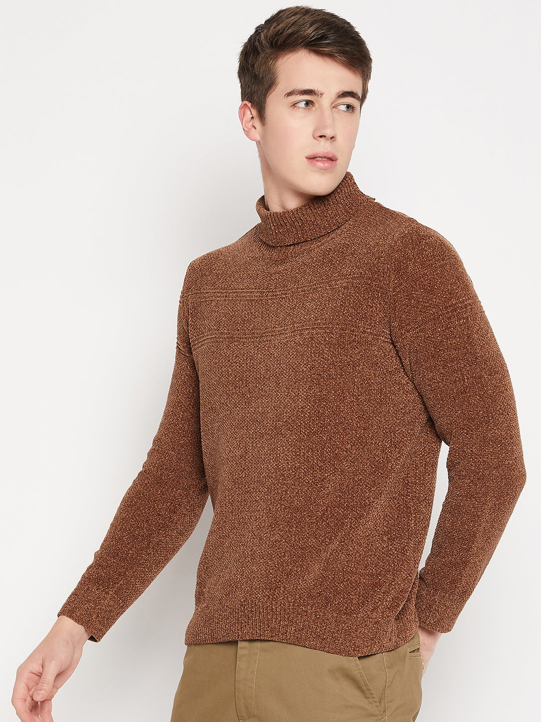 Camla Barcelona Brown Sweater For Men