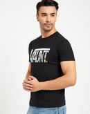 Camla Black T- Shirt For Men