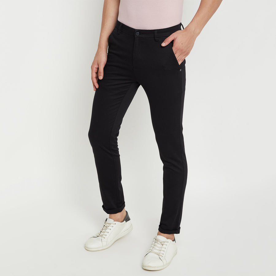 Camla Black Trouser For Men