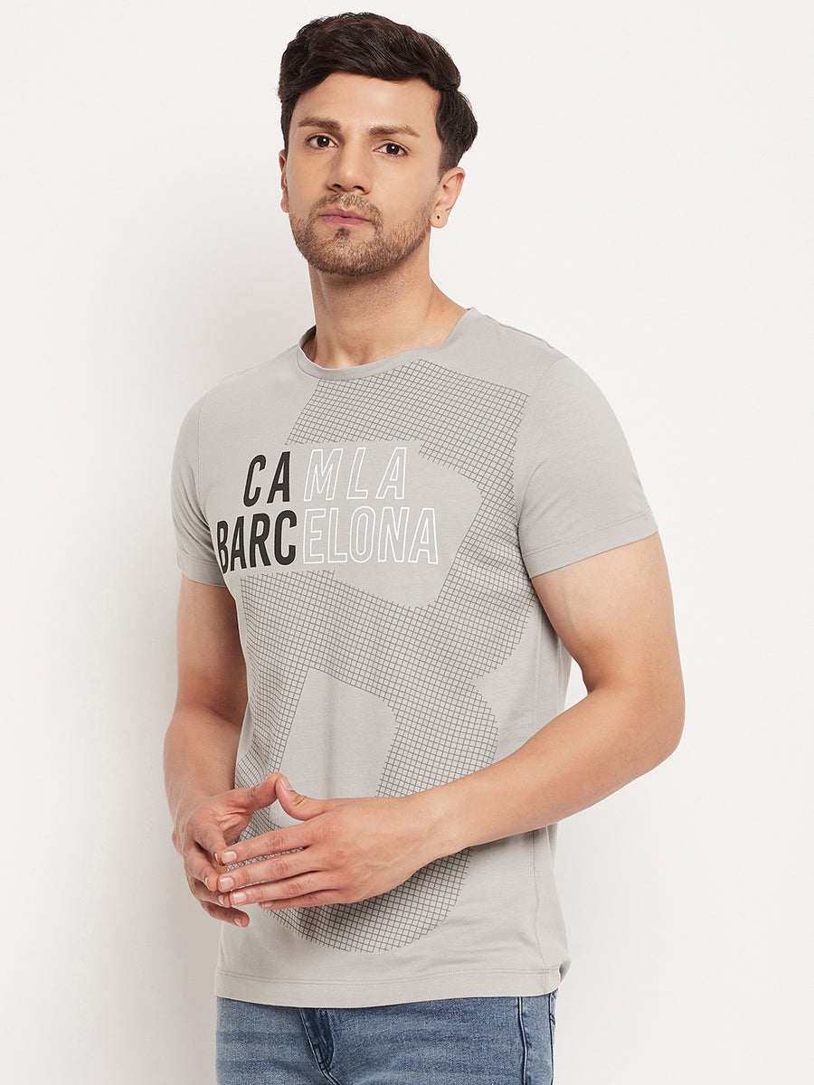 Camla Lime Green T-Shirt For Men