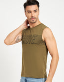 Camla Olivegreen T- Shirt For Men