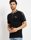 Camla Black T- Shirt For Men