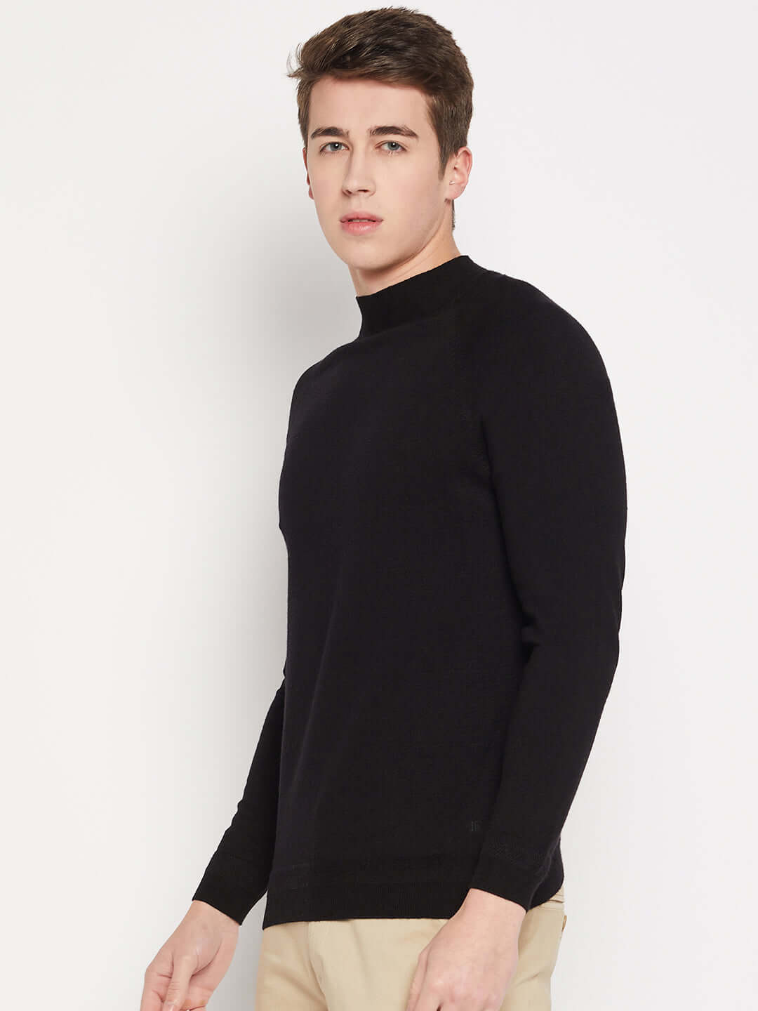 Camla Barcelona Black Sweater For Men
