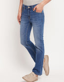 Camla Barcelona Washed Dark Blue Regular Fit Jeans