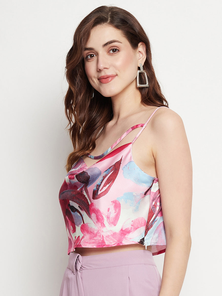 Madame Camisole Floral Print Top