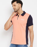 Camla Peach T- Shirt For Men