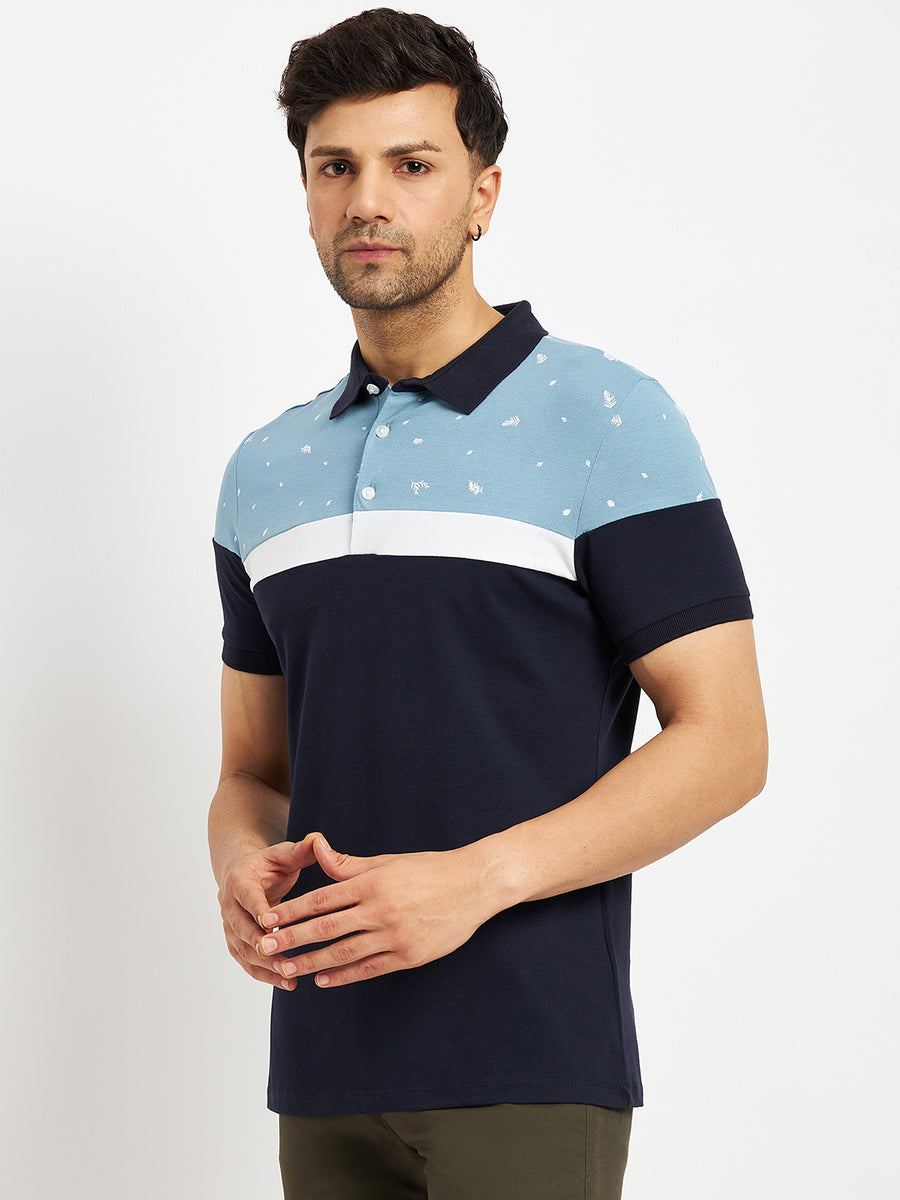 Camla Blue T- Shirt For Men
