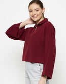 Camla Barcelona Maroon Top